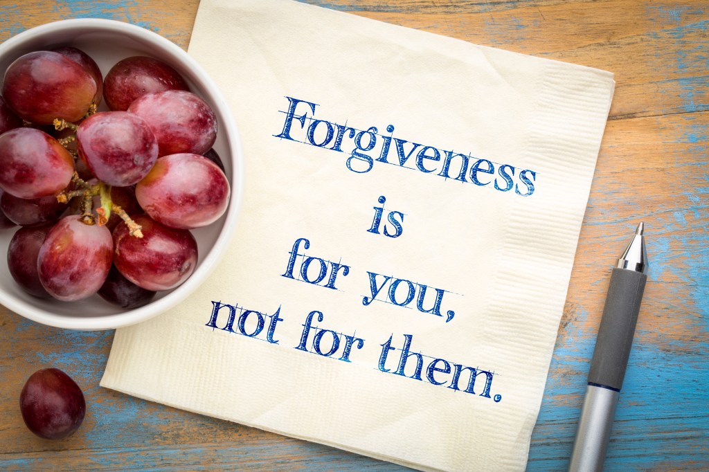Learning to Forgive – It takes a&nbsp;Lifetime!